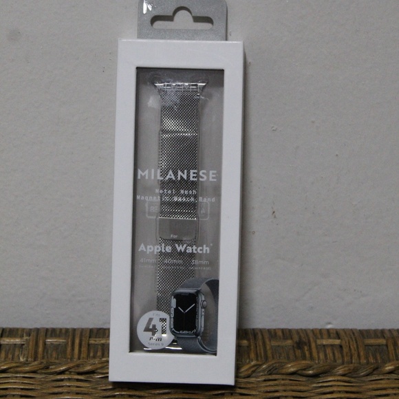 MVMT Milanese Metal Mesh Magnetic Watch Band.  for Apple 41mm.  40mm.  38mm. - Picture 1 of 4
